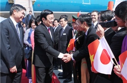 Chủ tịch nước thăm cấp nhà nước Nhật Bản 